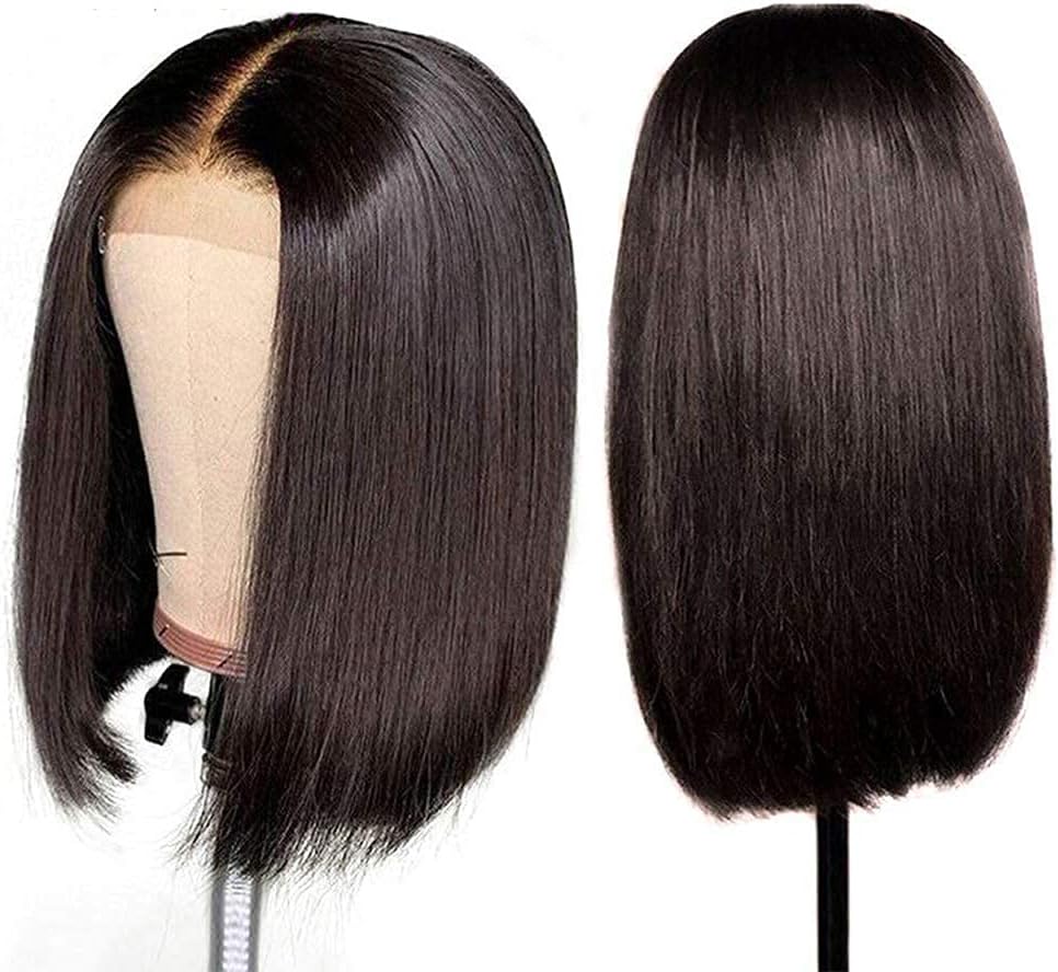 4x4 Glueless Straight Bob Wig