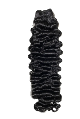 Raw Burmese Curly Bundle Human Hair