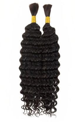 PREMIUM DEEP WAVE BULK HUMAN HAIR