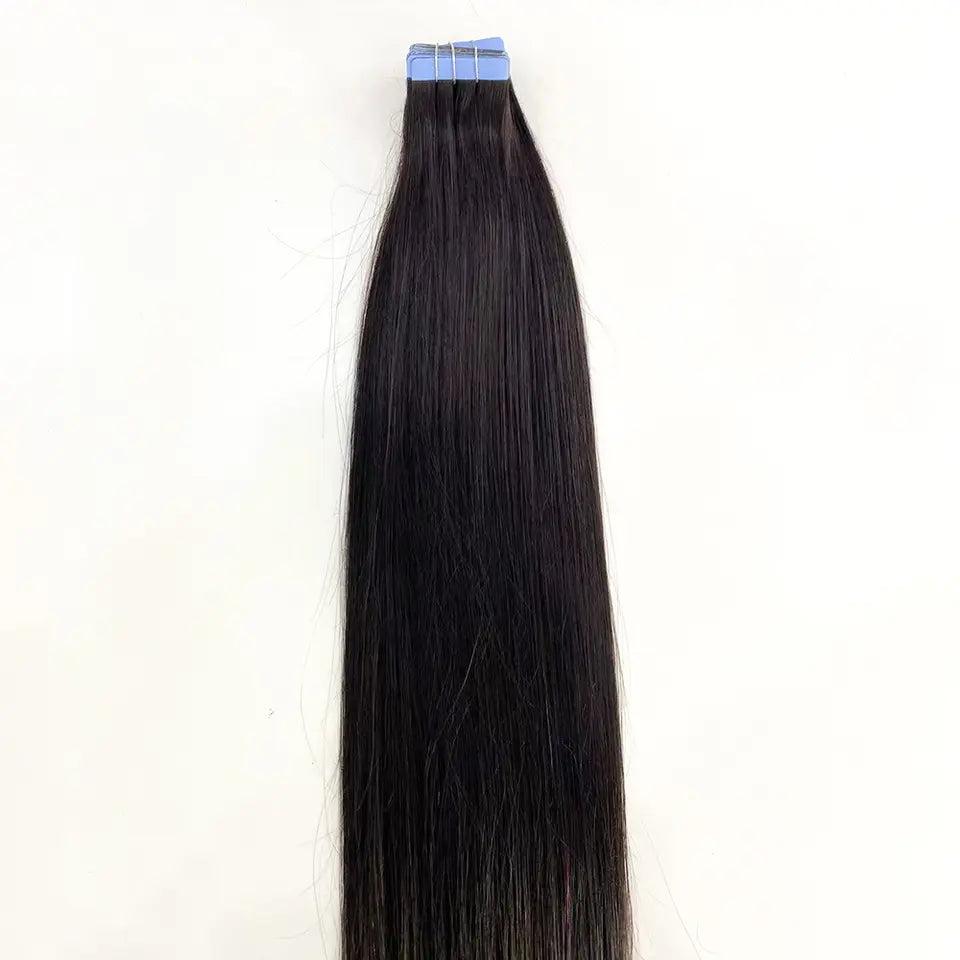 Straight Tape-in Hair - Black