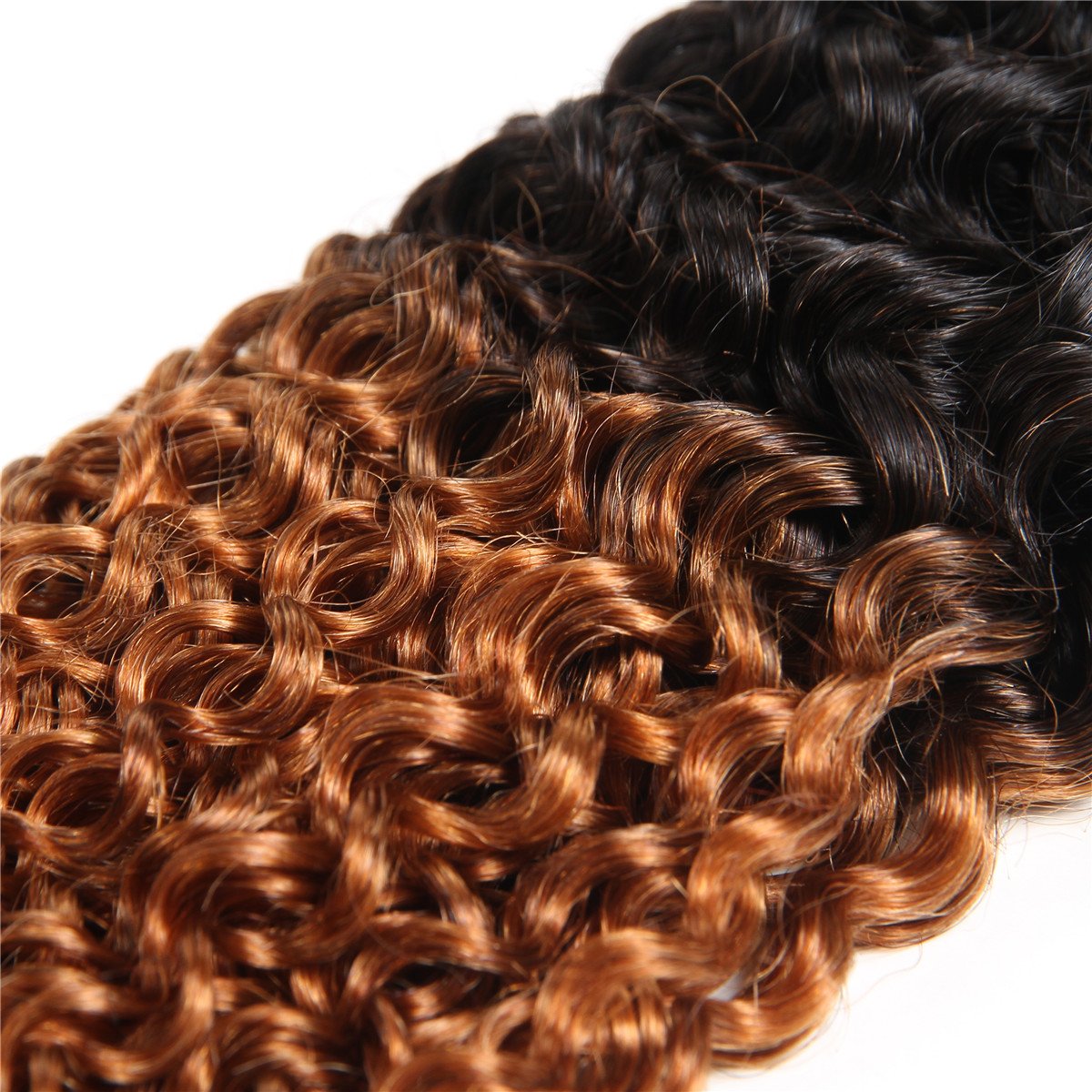 Jerry Curls Bundle - Two-tone Ombre T1B30